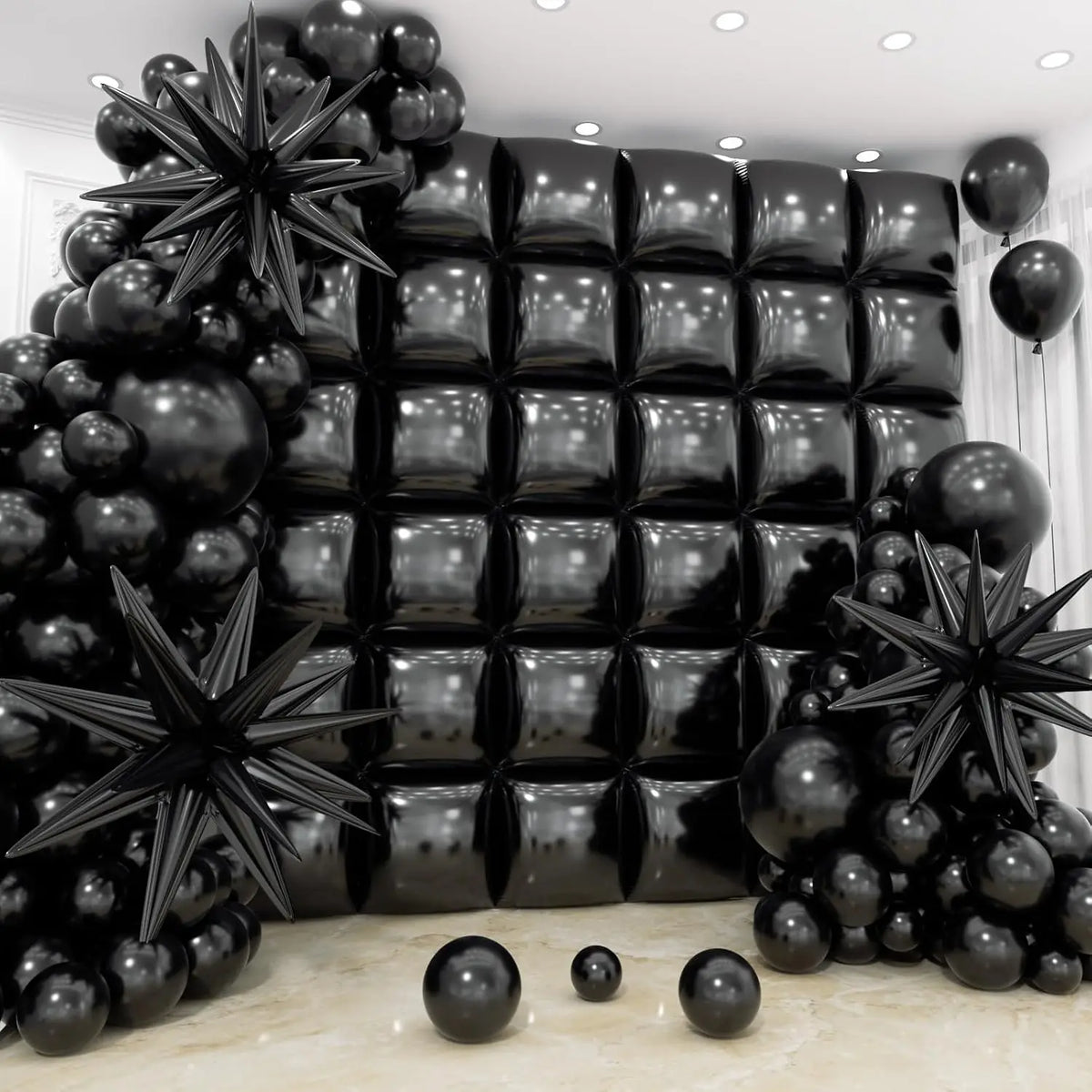 Double Sided Square Foil Balloon Garland Arch Kit Decor