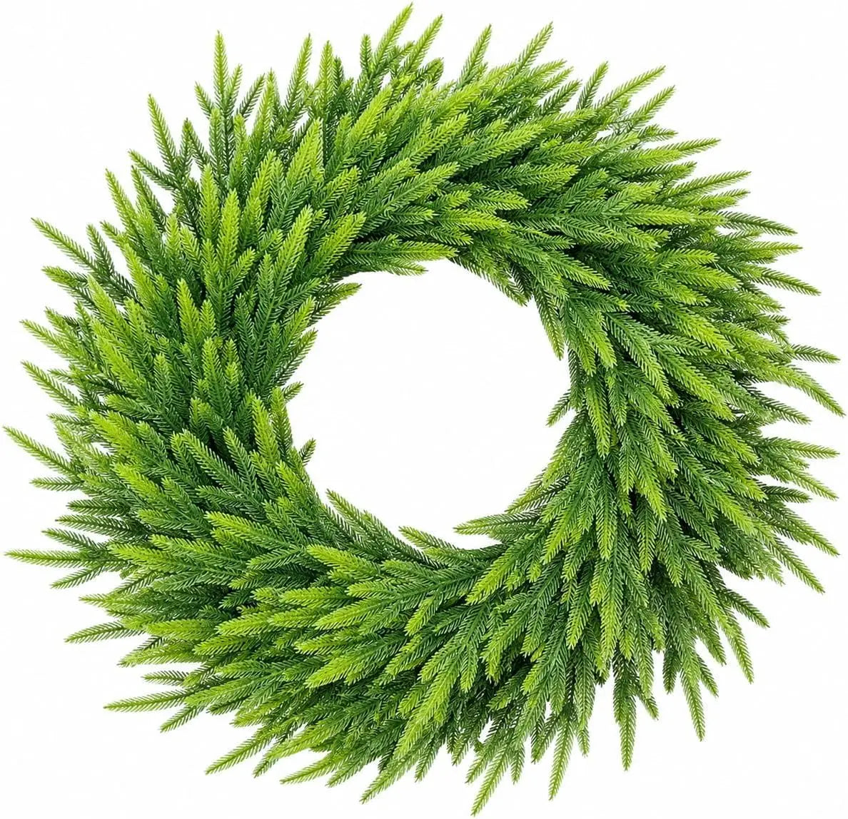 Artificial Cedar Christmas Wreath for Door and Home Decoration
