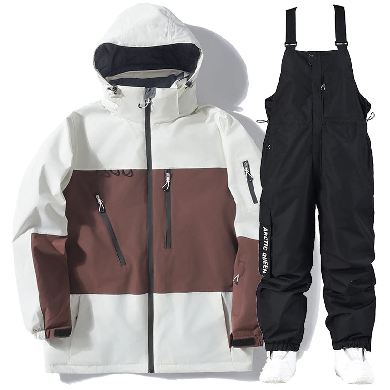Arctic Queen Winter Snowboarding Ski Jacket And Pants Set