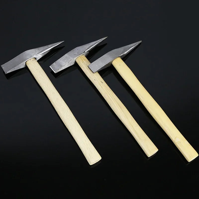 Heavy Duty Steel Welding Chipping Hammer With Wooden Handle