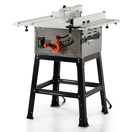 Studyset Portable Table Saw With Adjustable Stand For Woodworking