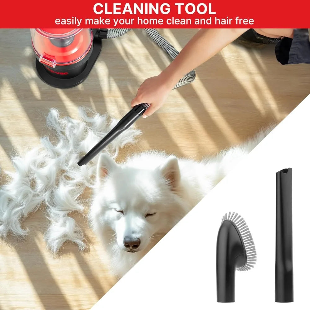 4-in-1 Pet Grooming & Vacuum, Dog Grooming Vacuum for Shedding, Professional Clippers, Brushes