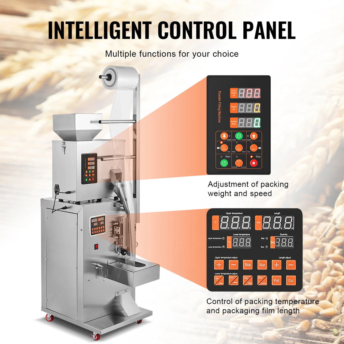 Automatic Weighing Filling Packing Machine For Powder And Seeds