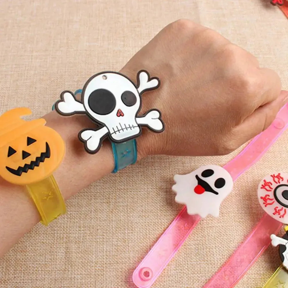 Glowing Halloween Bracelets And Rings Kids Party Favors And Treats
