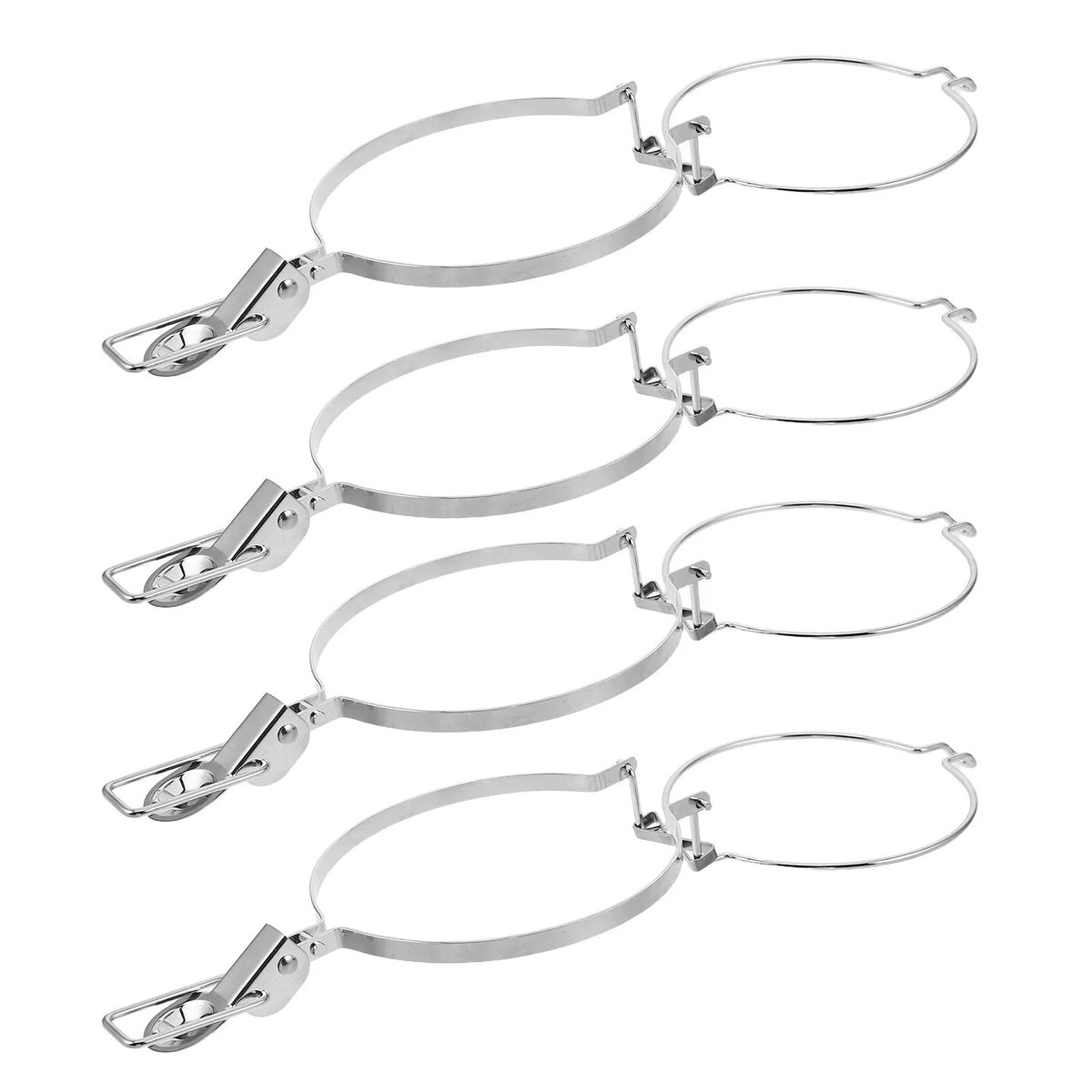 Stainless Steel Jar Wire Clamps Airtight Sealing Buckles For Mason Jars