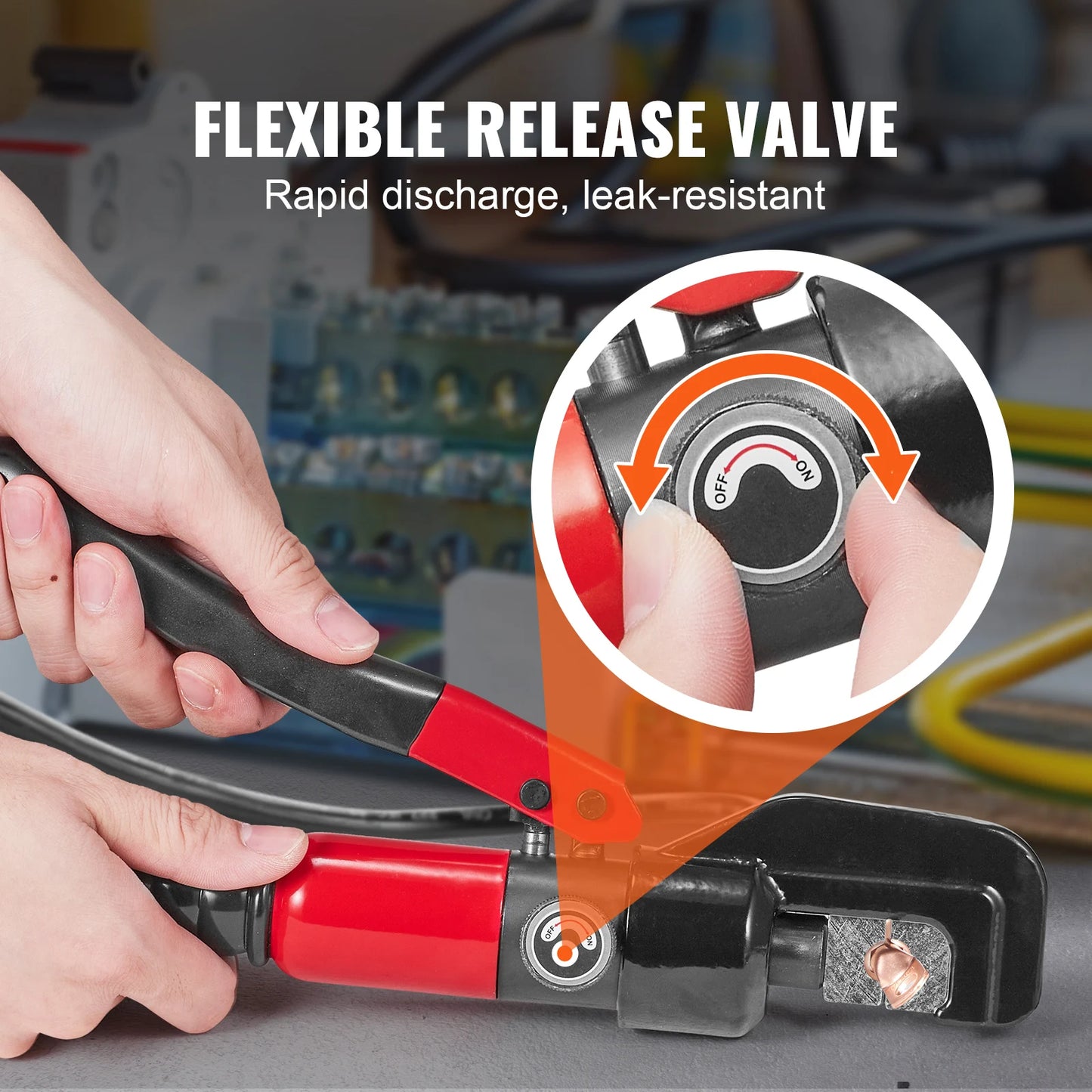 SucceBuy Hydraulic Cable Crimping Pliers For Battery Terminals