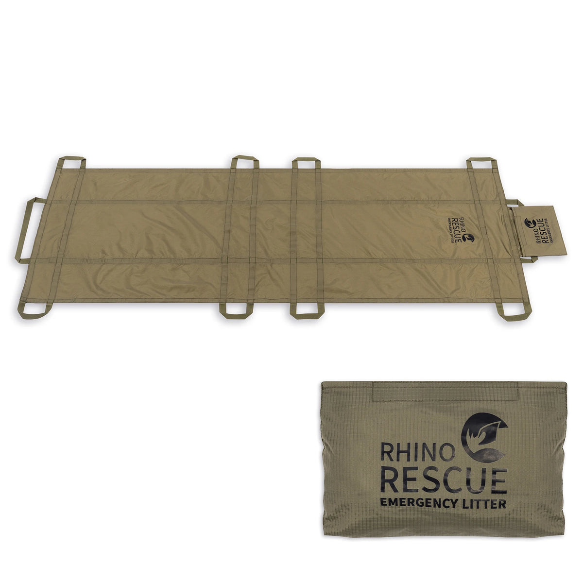 Rhino Rescue Disposable Emergency Stretcher For Outdoor Camping First Aid Kit