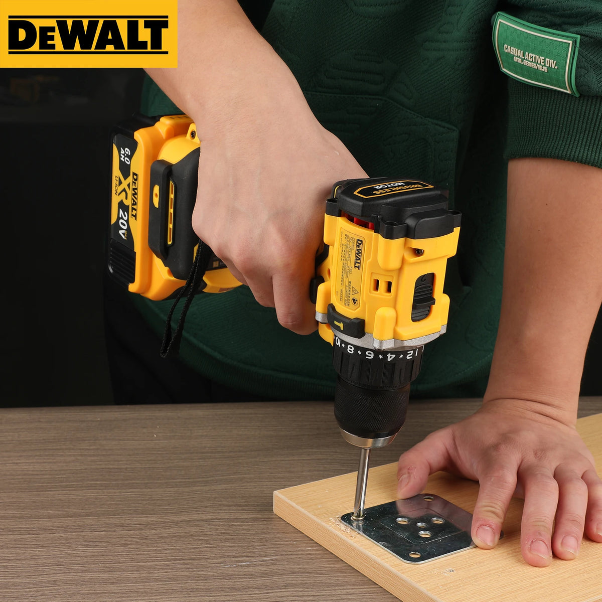 DeWalt 20V Max Xr Brushless Hammer Drill Power Tool