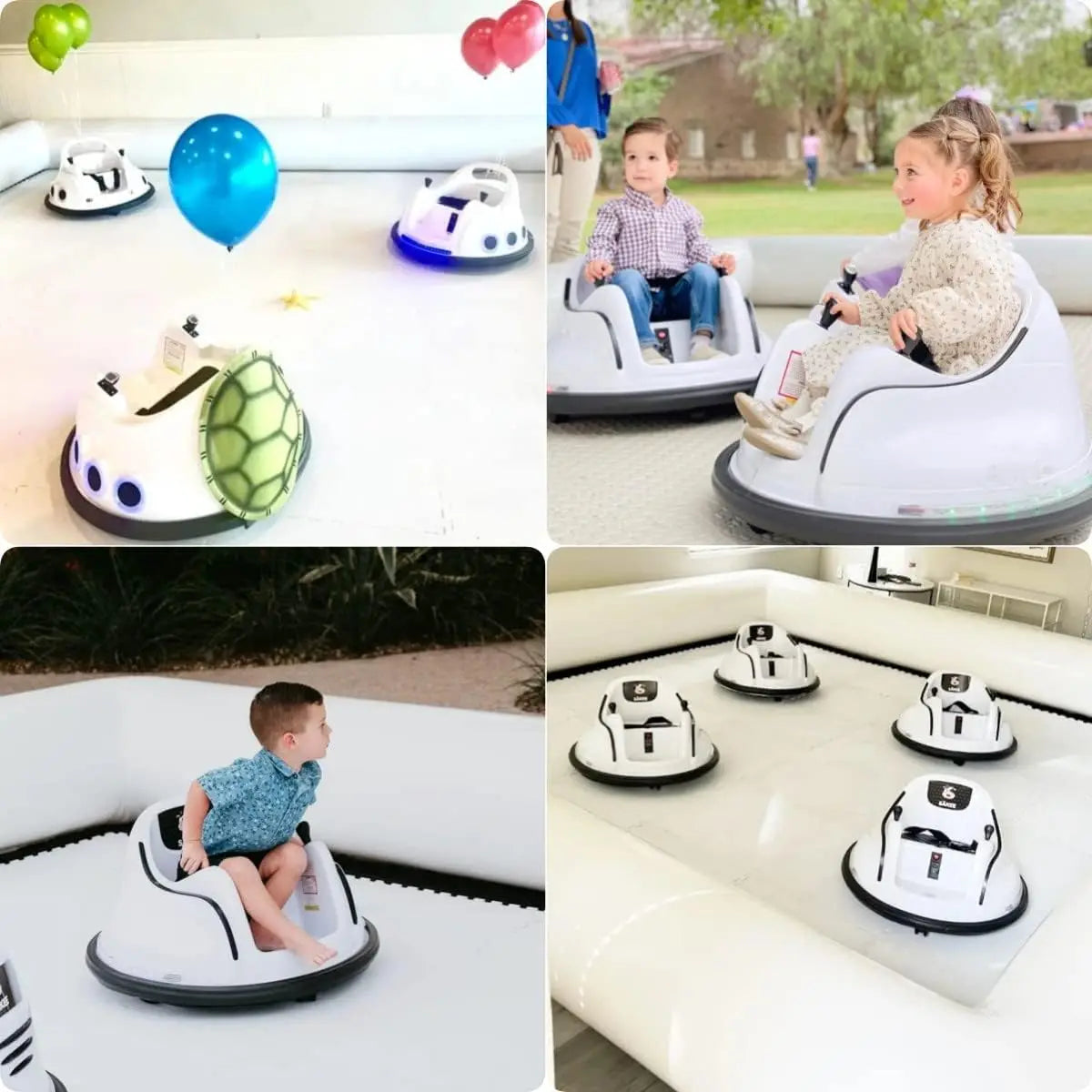 Vancen Outdoor Inflatable Bumper Car Go Kart Race Track
