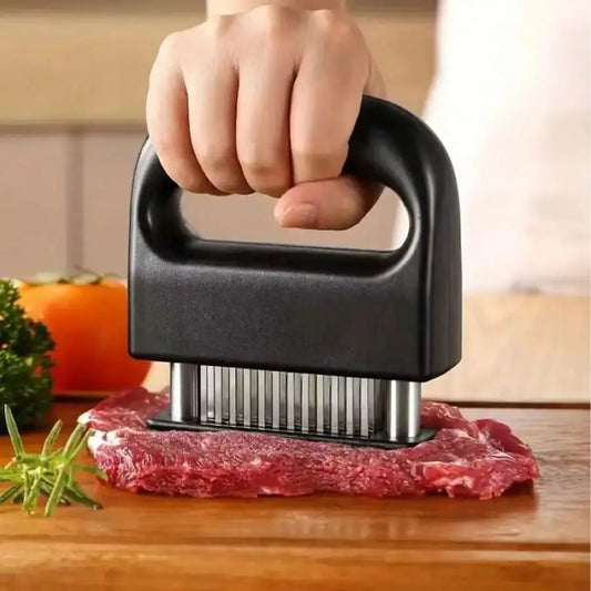 Stainless Steel Meat Tenderizer With Needle Blades Steak Kitchen Tool