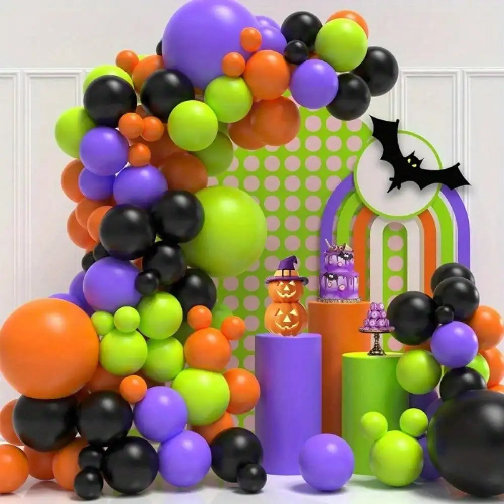 Halloween Balloon Garland Arch Kit For Party Decor Set