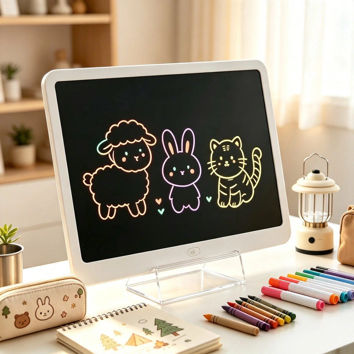 High Quality Portable Erasable LCD Writing And Drawing Board