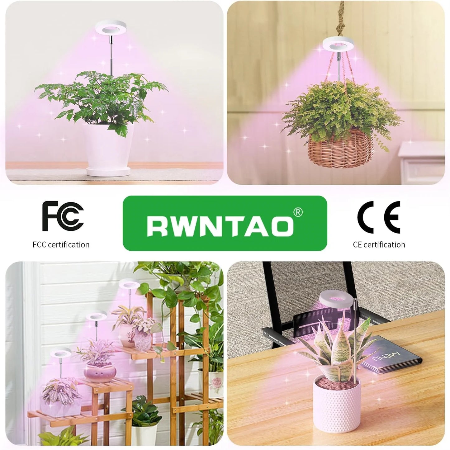 Led Barz Usb Angel Ring Full Spectrum Plant Grow Light