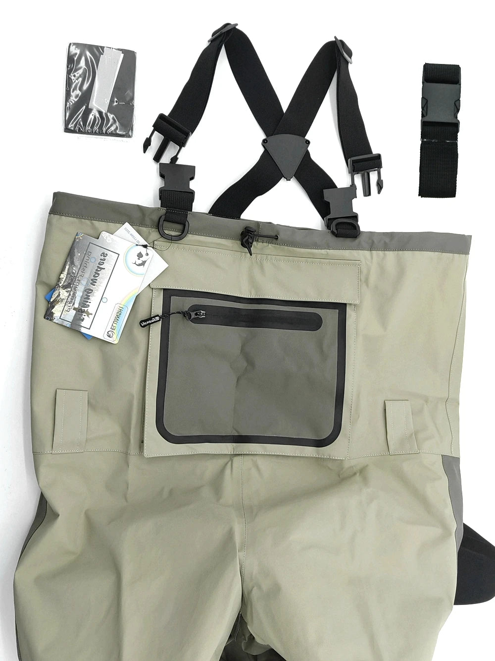 Eluanishi Neoprene Fly Fishing Waders Quick Dry Waterproof Boots