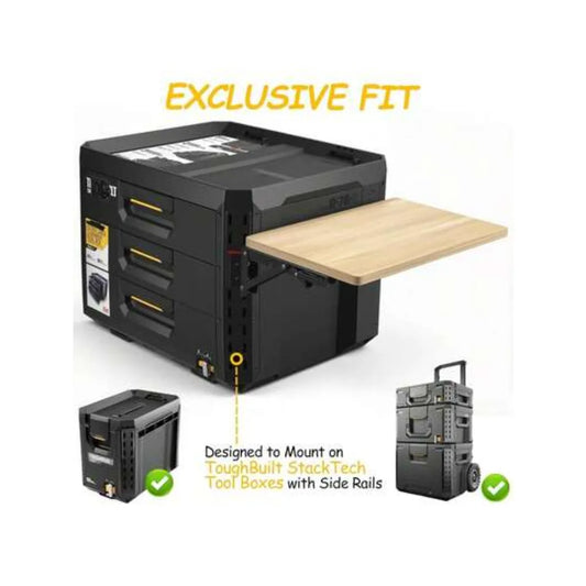 Foldable Side Mounted Steel Workbench Toolbox Garage Workshop Project