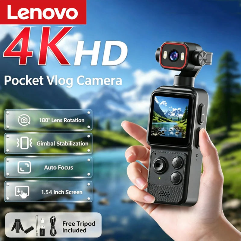 Lenovo D2 Wireless Action Camera With Night Vision