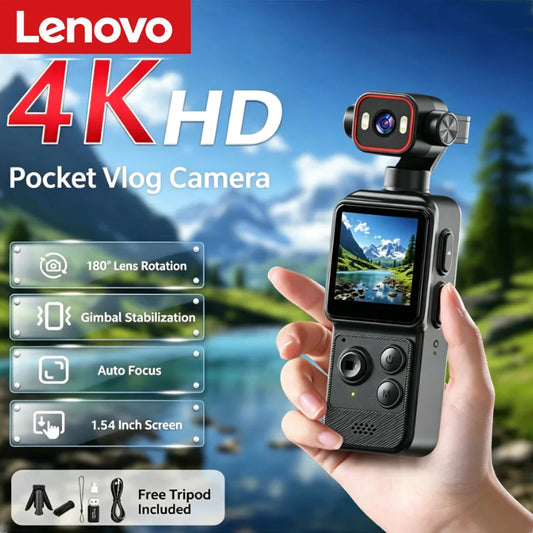 Lenovo D2 Wireless Action Camera With Night Vision