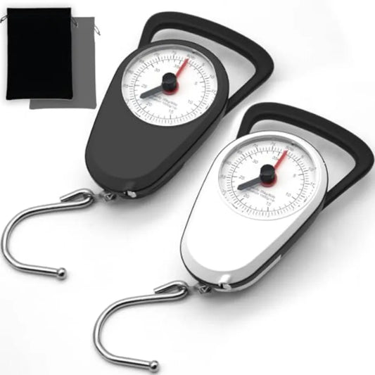 Portable Mechanical Luggage Weight Scale With Hook For Travel