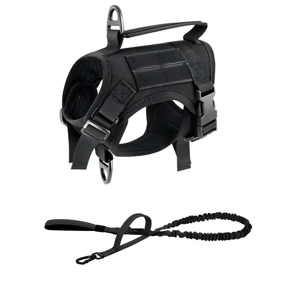 Petravel Tactical Cat Harness And Leash Set With Handle