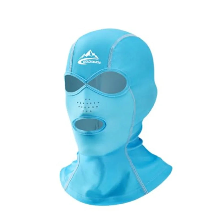 Swimming Caps, Full Face UV Protection Swimming Mask, Head and Neck Cover Protecting from Jellyfish and Other Aquatic Insect