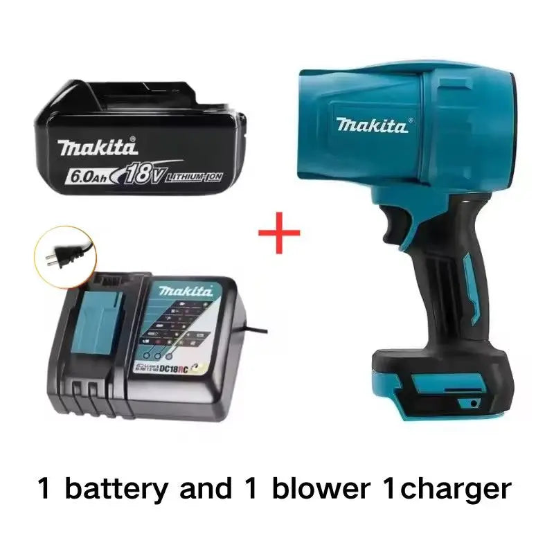 Makita 18V Rechargeable Turbo Jet Fan Cordless Handheld Blower