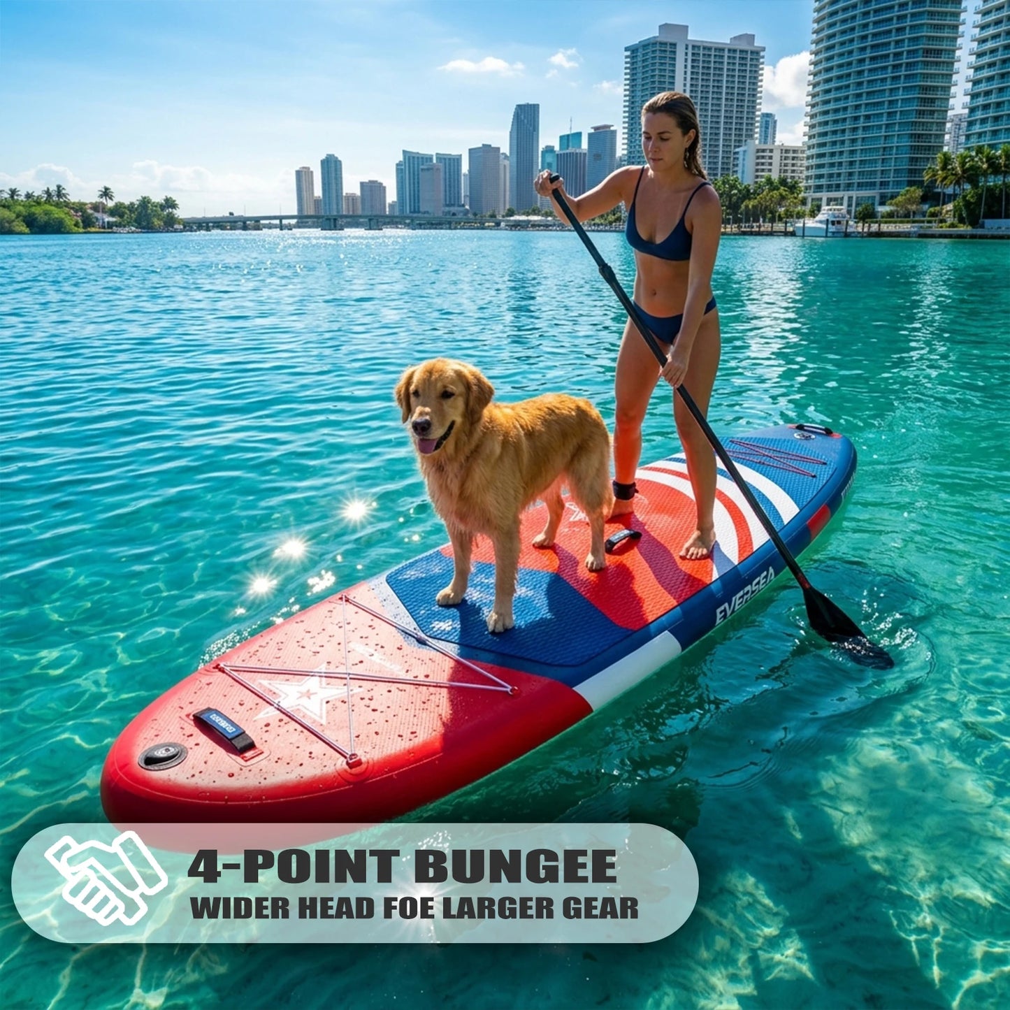 Eggory Inflatable Stand Up Paddle Board With Accessories Yoga