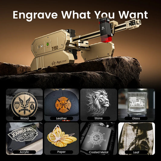 Algolaser Compact Laser Engraver For Wood And Metal Projects