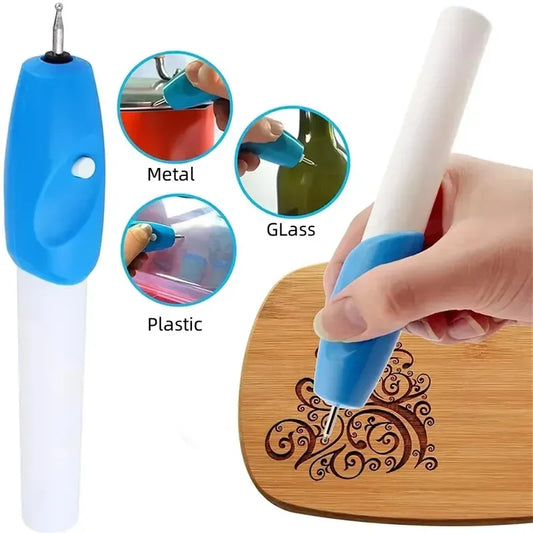 Portable Wireless Precision Engraving Pen for Crafts and Tools