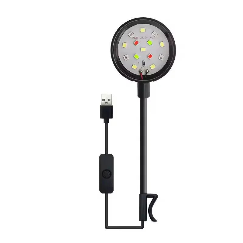 USB LED Fish Tank Clip On Aquarium Plant Grow Light