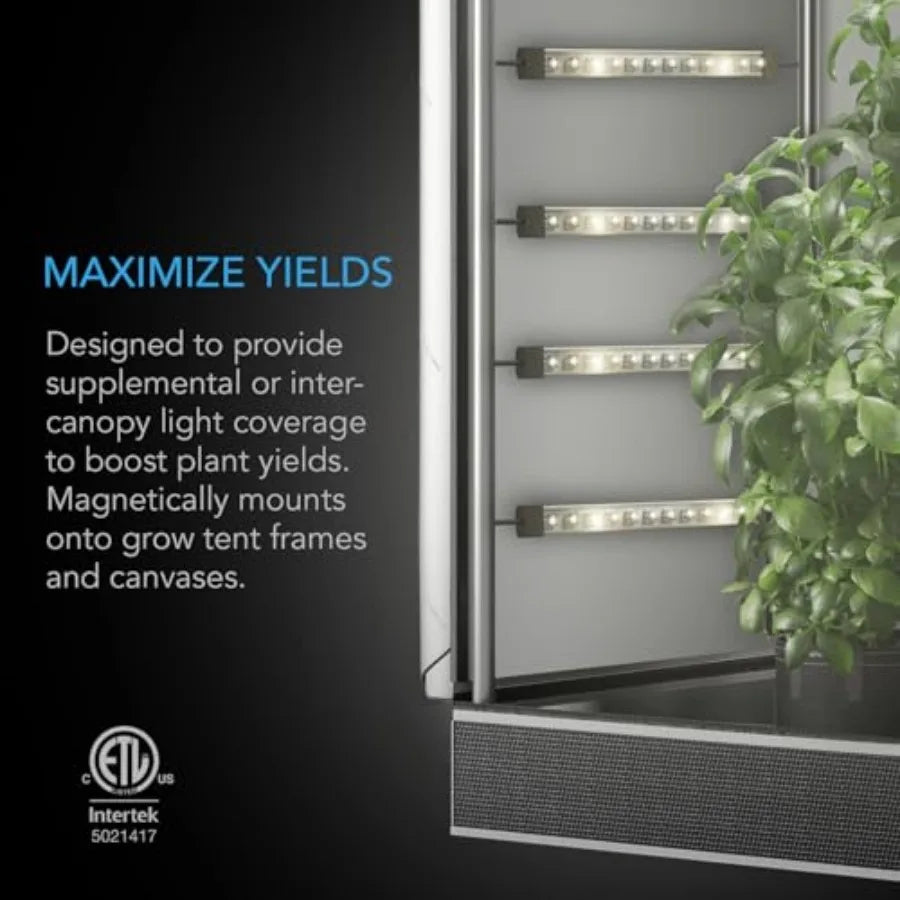 IONBEAM Full Spectrum LED Grow Light Bar With Digital Dimming