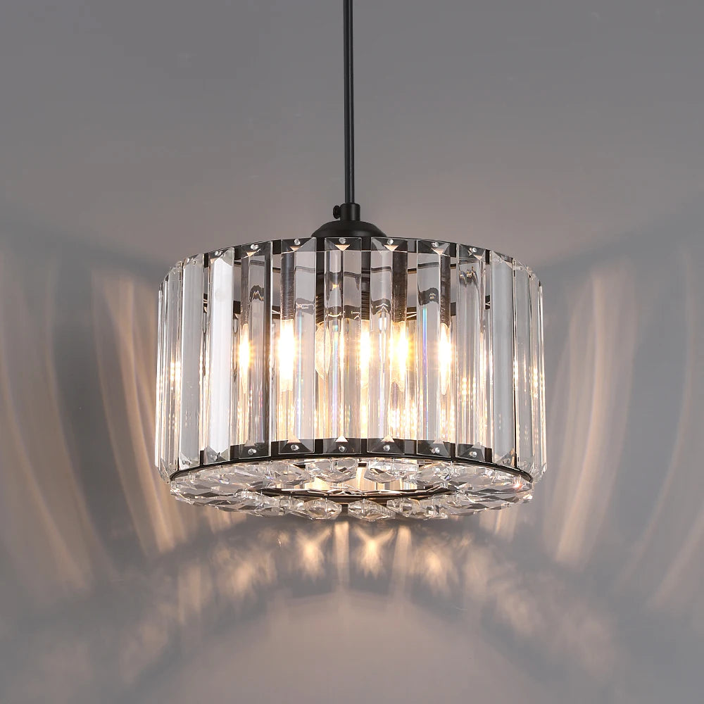 GreeLustr Modern Crystal Pendant Light Ceiling Fixture
