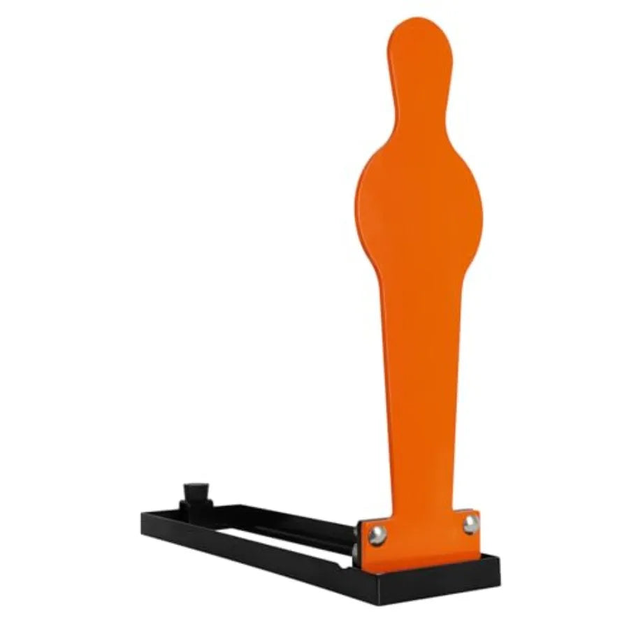 28" AR500 Steel 3/8"  Thick Auto Reset Popper Target for Pistol and Rifle Shooting Orange Ideal for Outdoor Range Practic