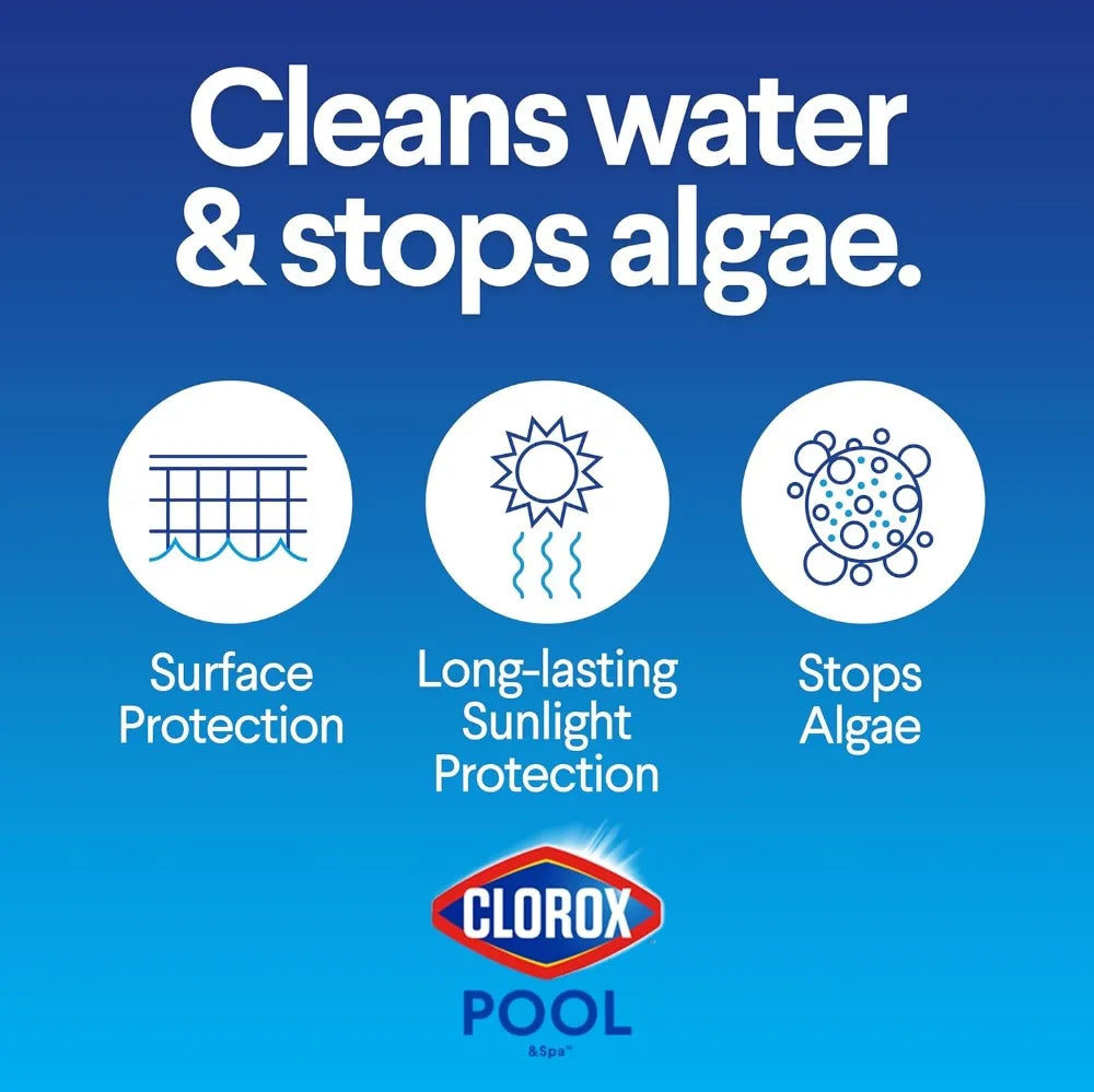 3" Chlorinating Tablets, Individually Wrapped, Kills Bacteria & Stops Algae, 5 LB