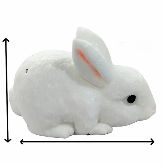 White Rabbit Resin Slow Rebound Squishy Fidget Stress Relief Toy