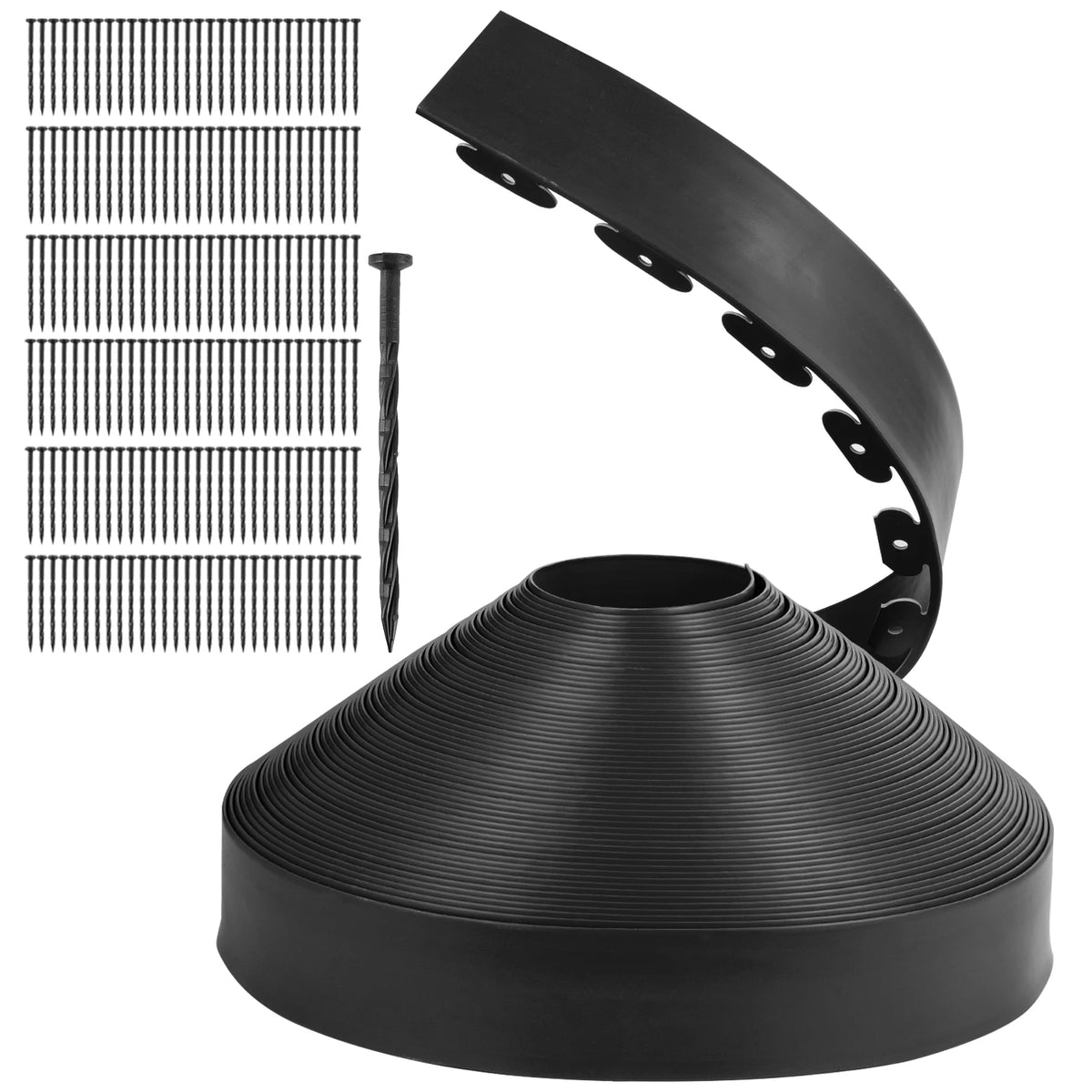 No Dig Garden Landscape Edging Roll With Durable Spikes
