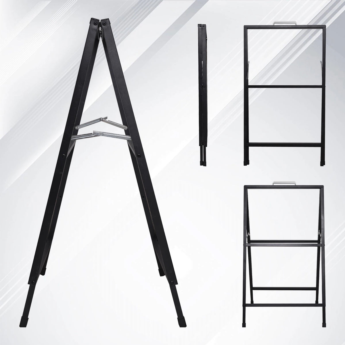 Heavy Duty Metal Double Sided A Frame Poster Display Stand