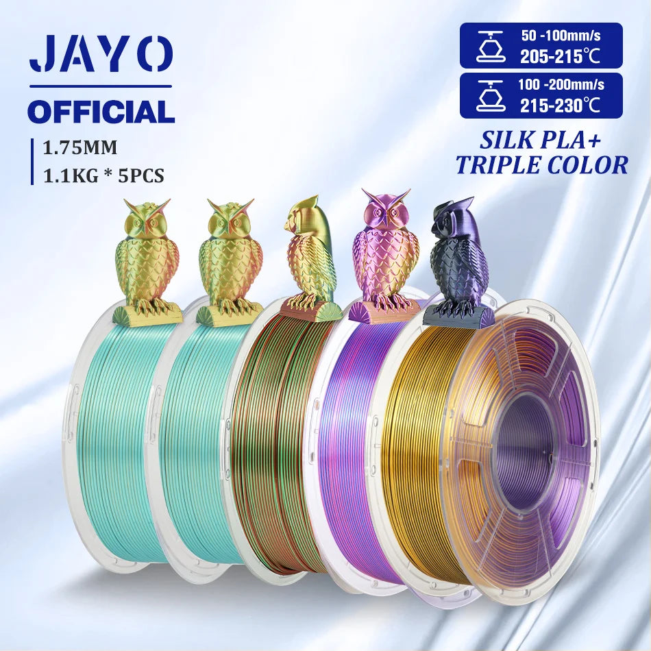 JAYO Premium PLA Filament For 3D Printing Low Shrinkage