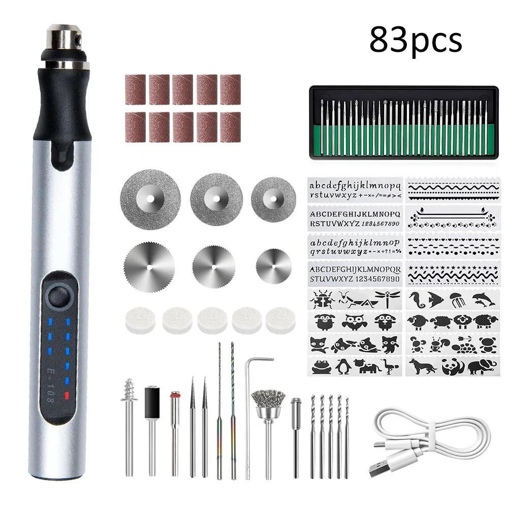 Jenabom Cordless Mini Electric Engraving And Etching Rotary Tool