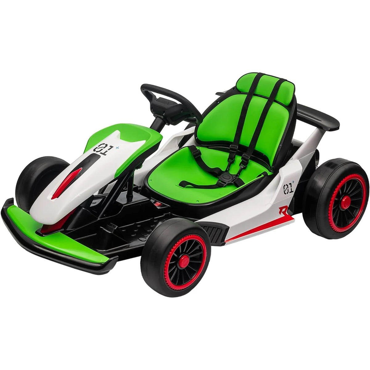 24V Electric Drift Go Kart For Kids With Dual Motor