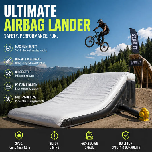 Commercial Inflatable Airbag Lander For BMX MTB Training