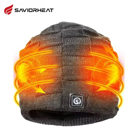 Savior Heat Rechargeable Battery Powered Winter Cycling Cap
