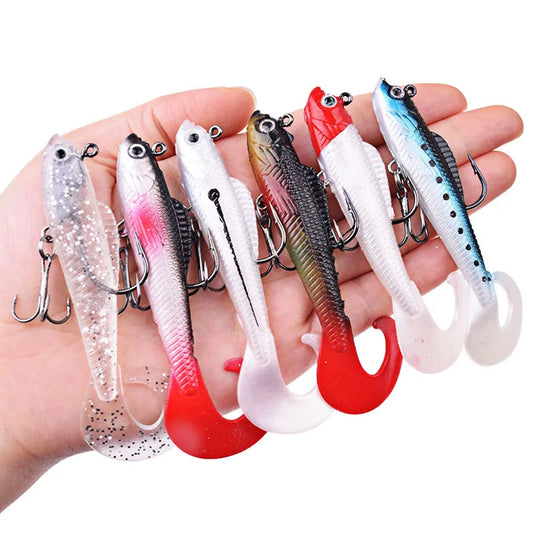 Bodecin Artificial Fishing Lures And Premium Silicone Baits