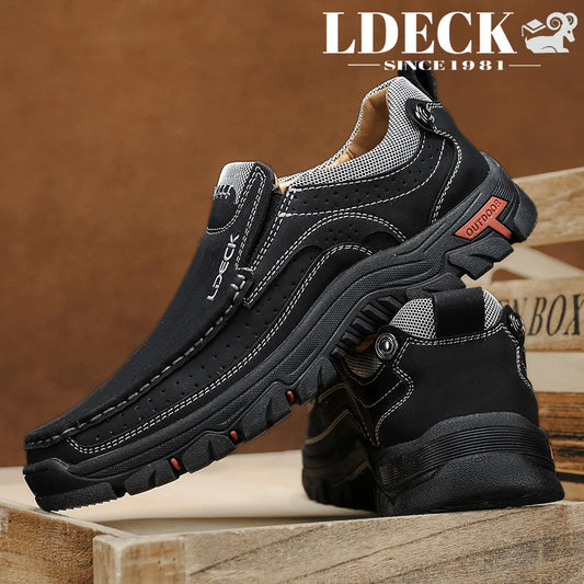 Men's Lightweight Slip On Casual Loafers With Non Slip Sole