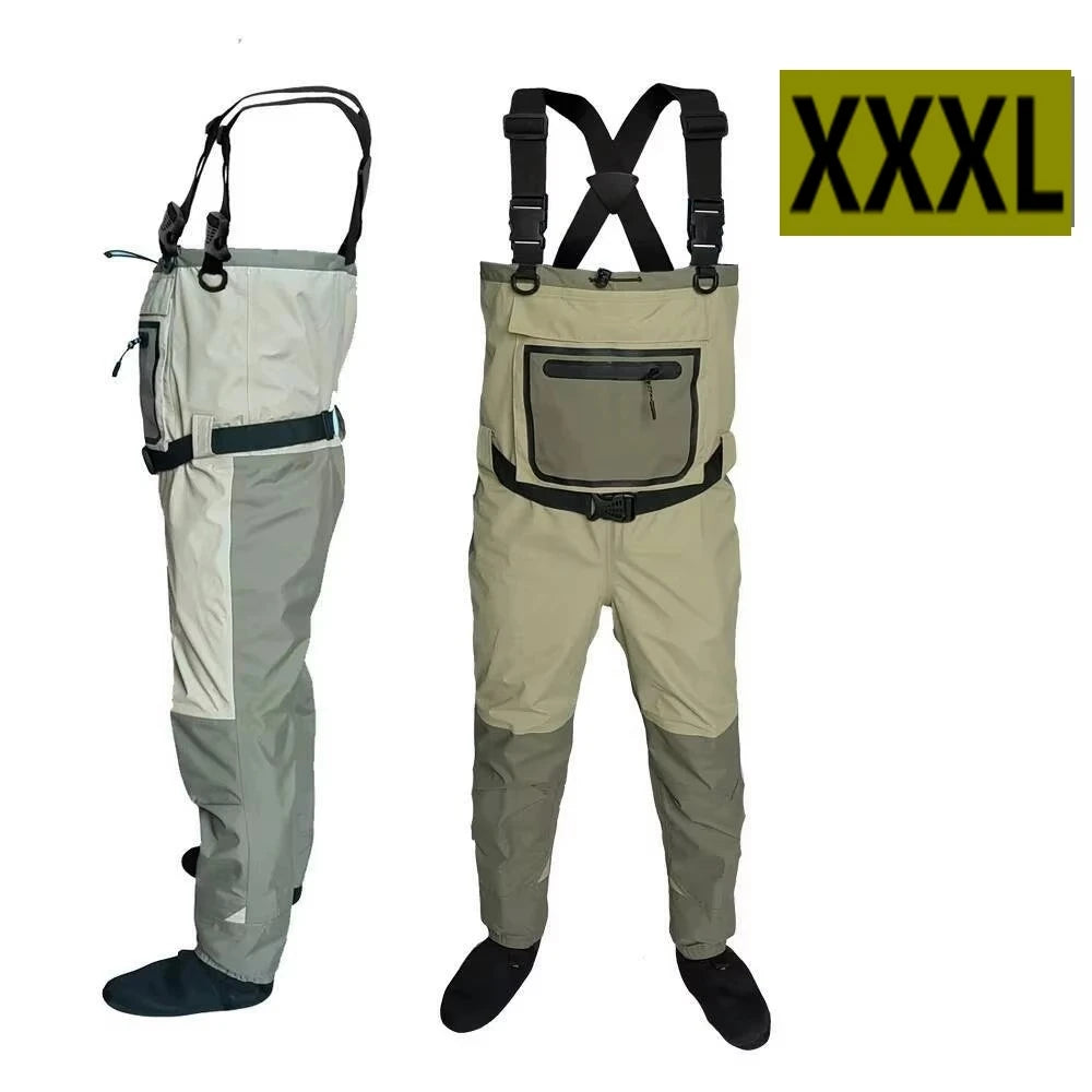 Eluanishi Neoprene Fly Fishing Waders Quick Dry Waterproof Boots