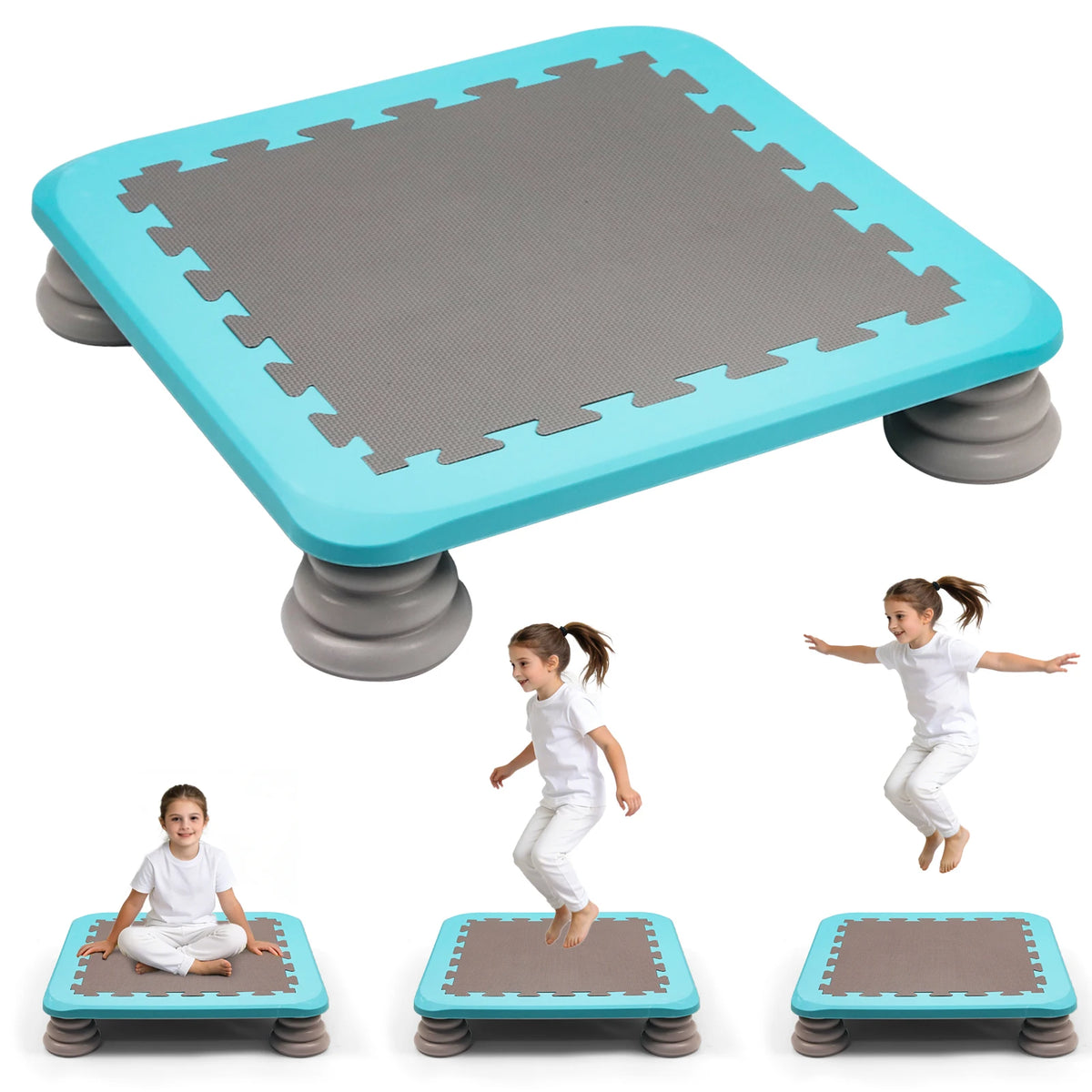 Kids Mini Trampoline for Indoor and Outdoor Balance Training