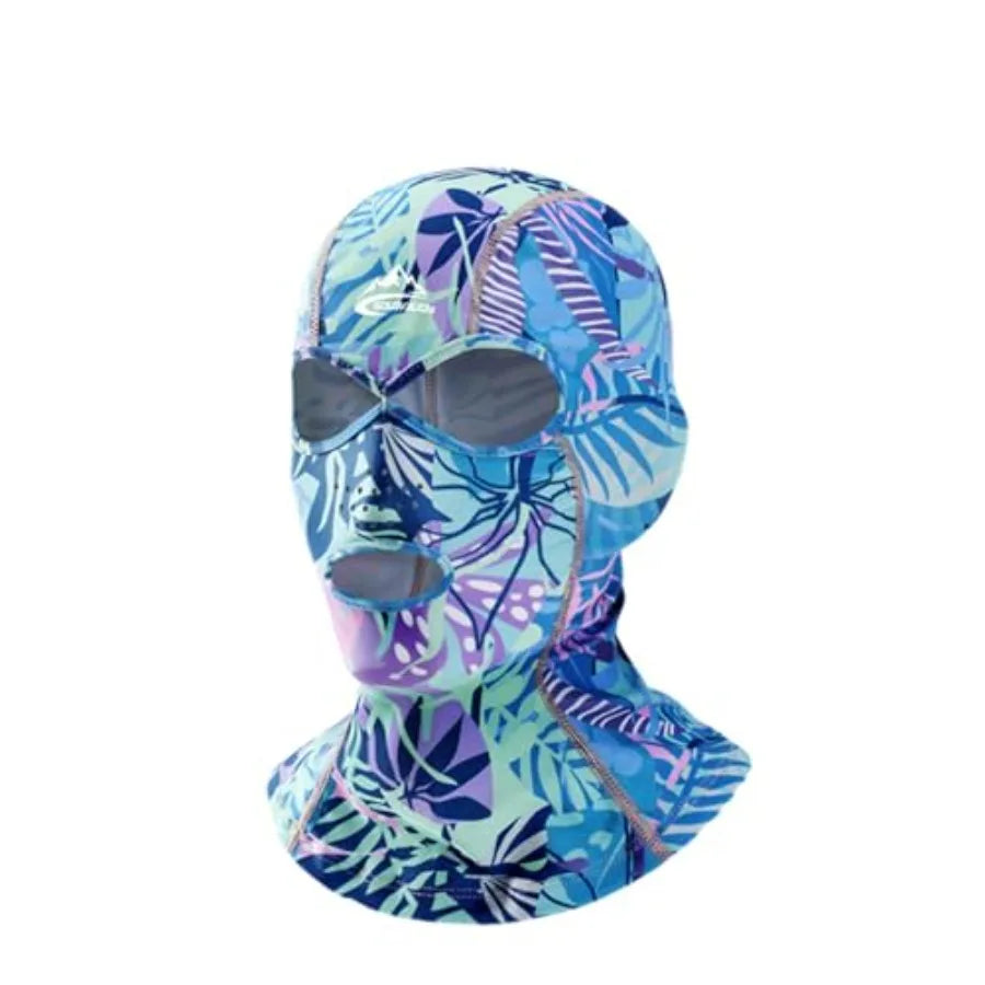 Swimming Caps, Full Face UV Protection Swimming Mask, Head and Neck Cover Protecting from Jellyfish and Other Aquatic Insect