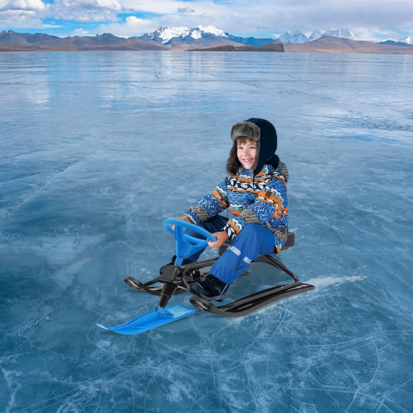 Durable Multi Scene Snow Sled Board For Adults And Kids