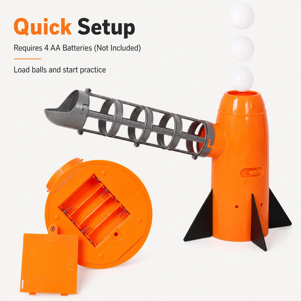 Automatic Baseball Pitching Machine For Kids Batting Practice