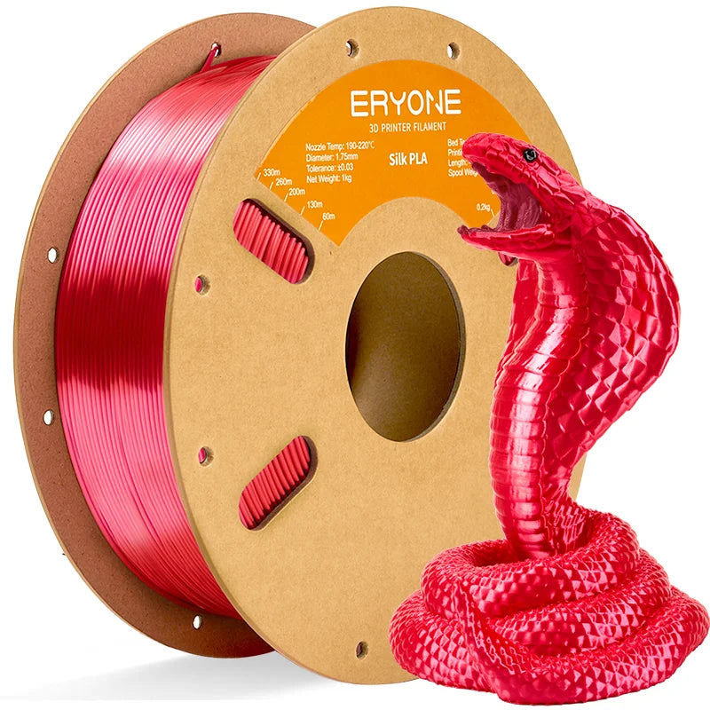 Eryone Silk PLA 3D Printer Filament For Premium Creations