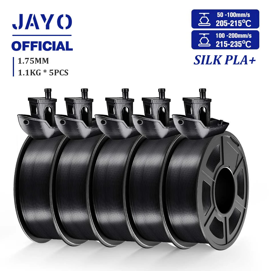 Jayo Premium 3D Printer Filament PLA Plus ABS PETG Silk